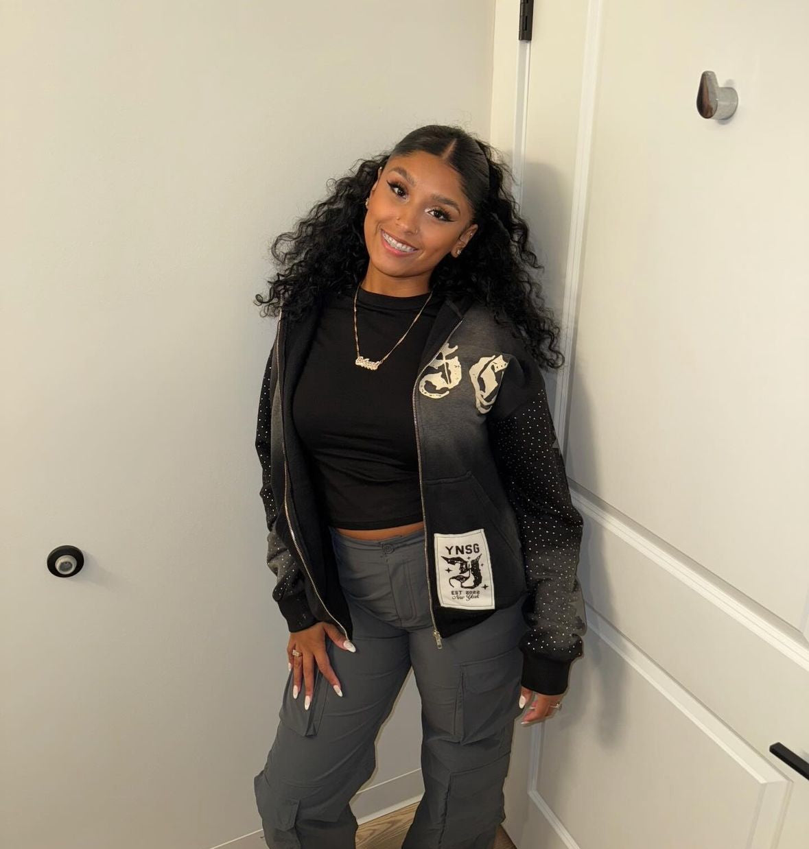 YNSG Zip Up Hoodie