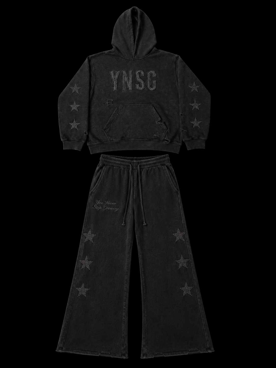YNSG Sweat suit “Black”